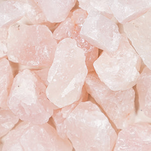 Rough Rose Quartz from Brazil, Large 1" - Choose Weight