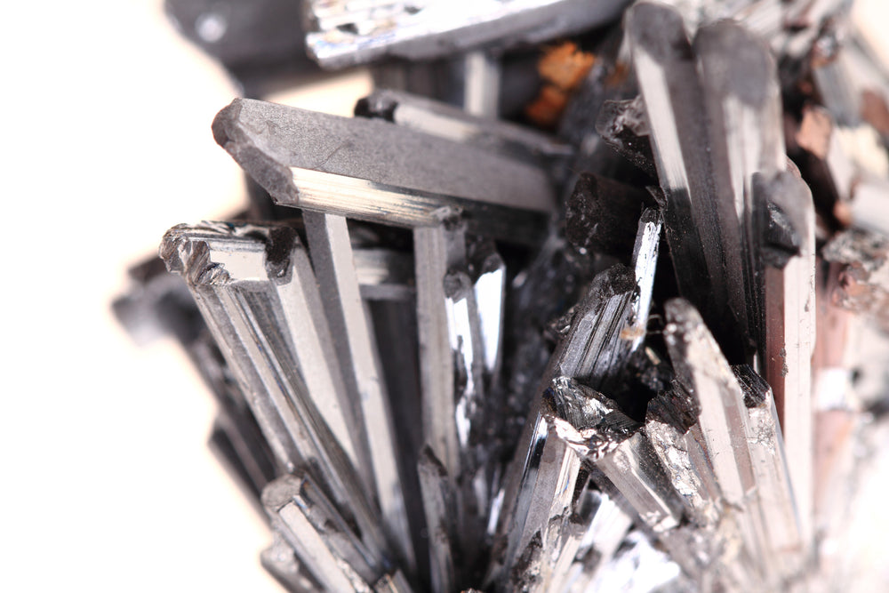 Stibnite Stone: History, Formation, & Metaphysical Properties
