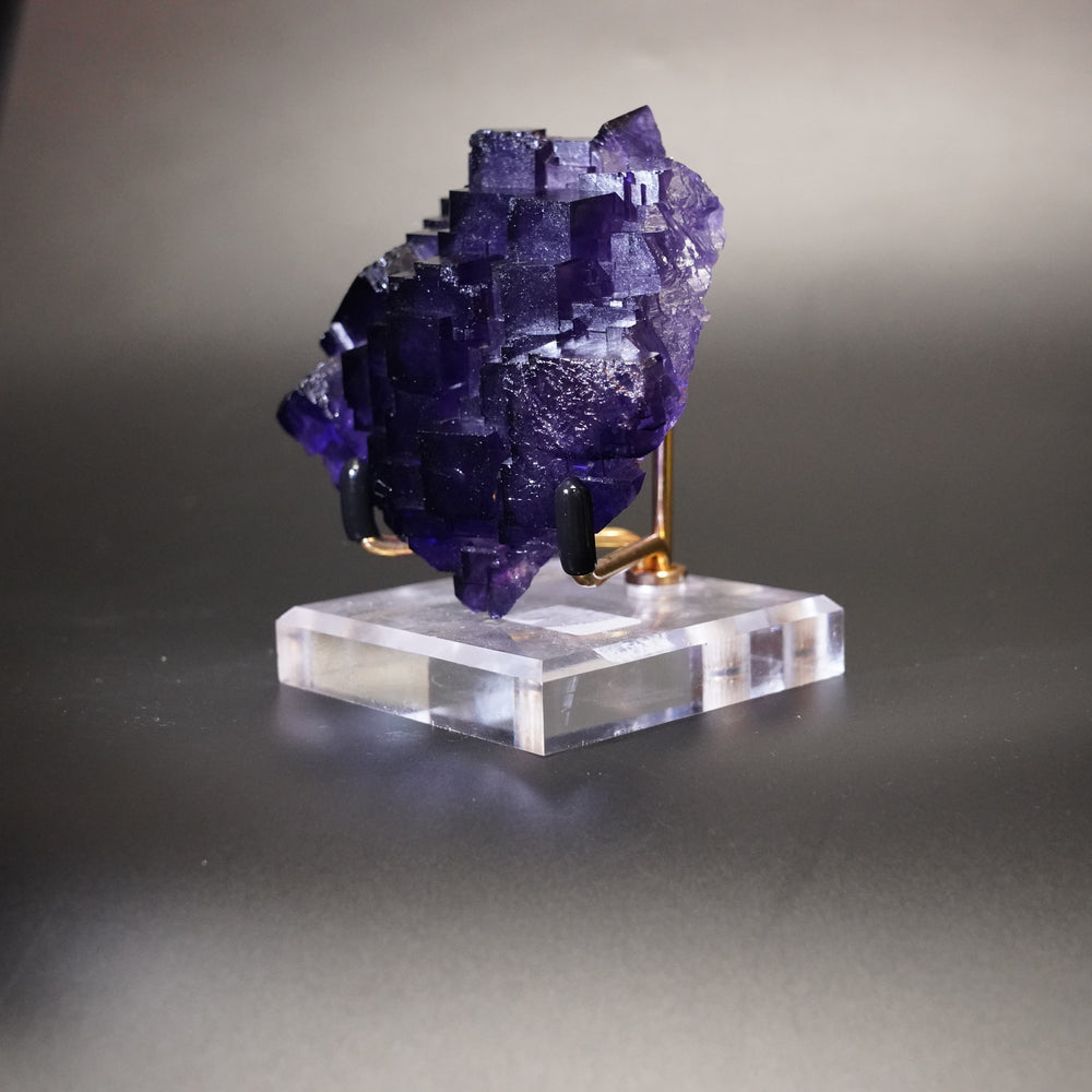 Xinjiang Fluorite – Rare Purple Crystal from China