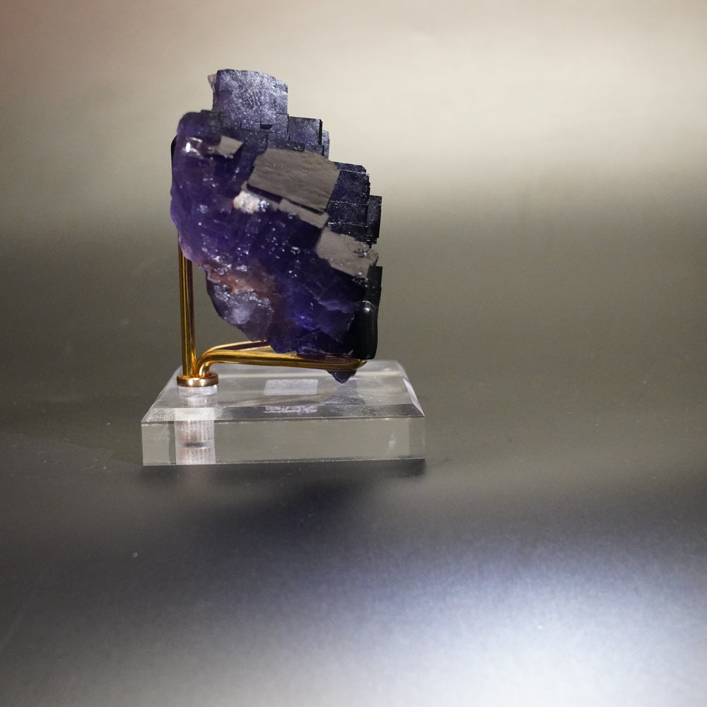 Xinjiang Fluorite – Rare Purple Crystal from China