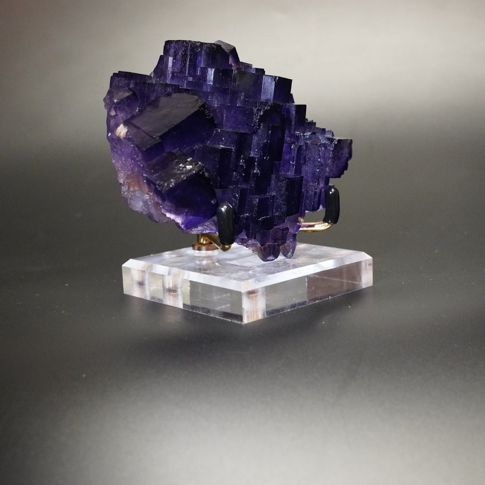 Xinjiang Fluorite – Rare Purple Crystal from China