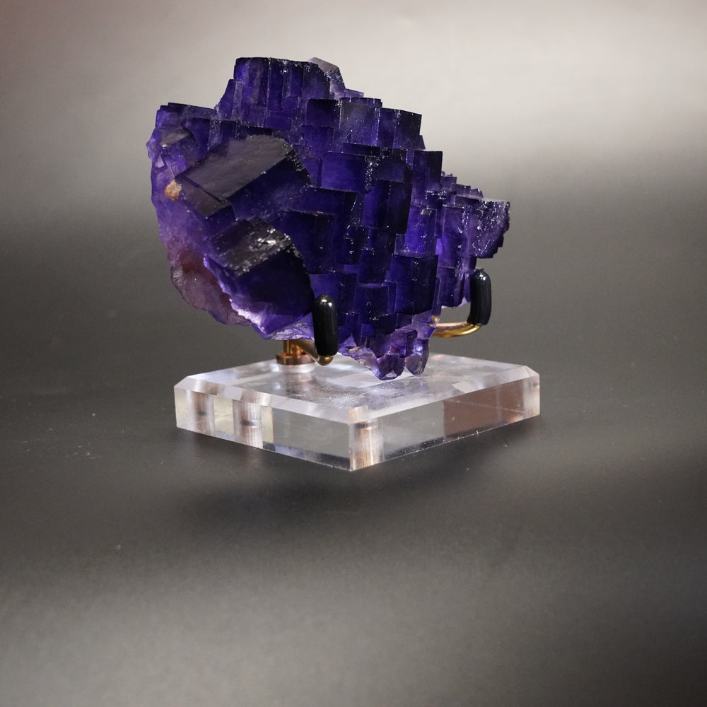 Xinjiang Fluorite – Rare Purple Crystal from China