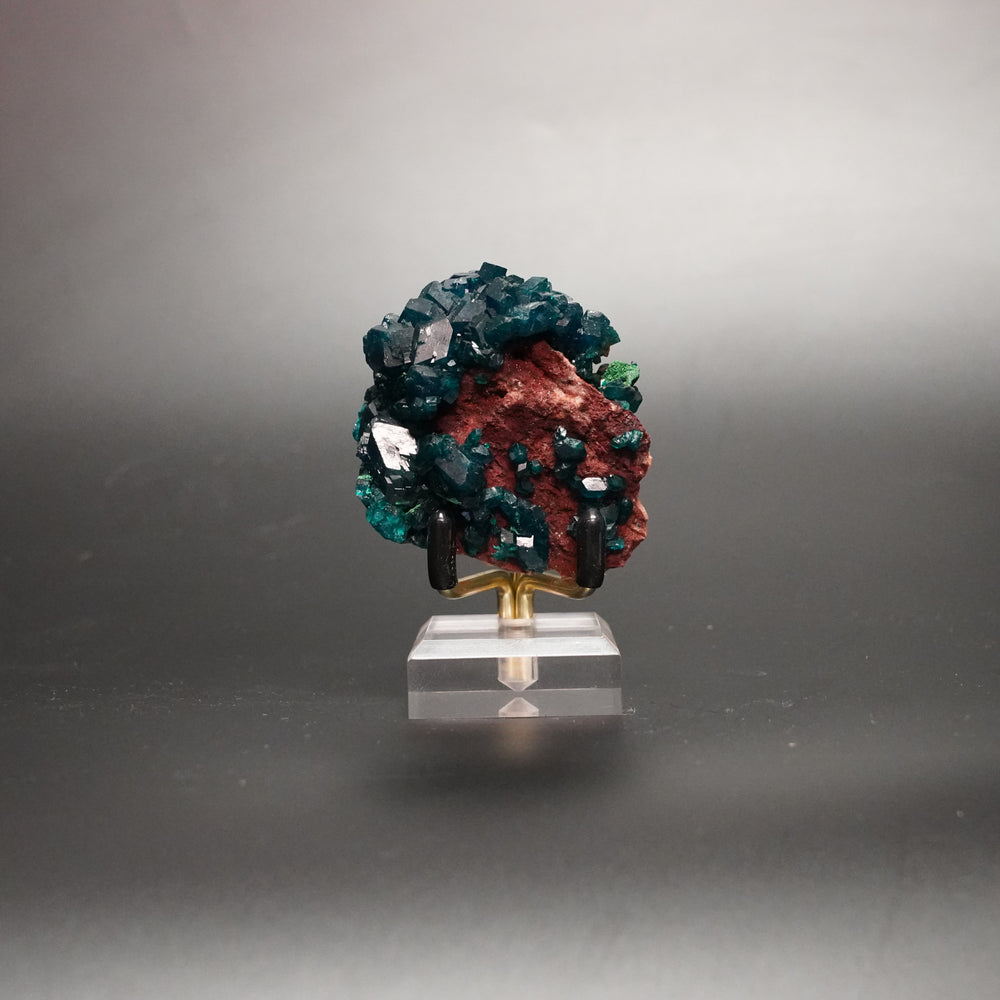 Dioptase Crystal – Vivid Green Stone from Congo