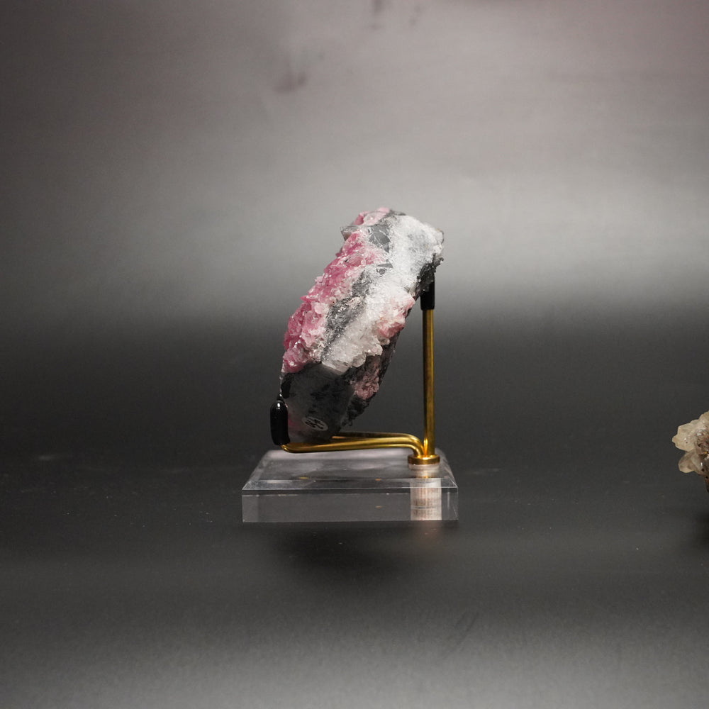 Rhodochrosite – Pink Chip Crystal Cluster from China