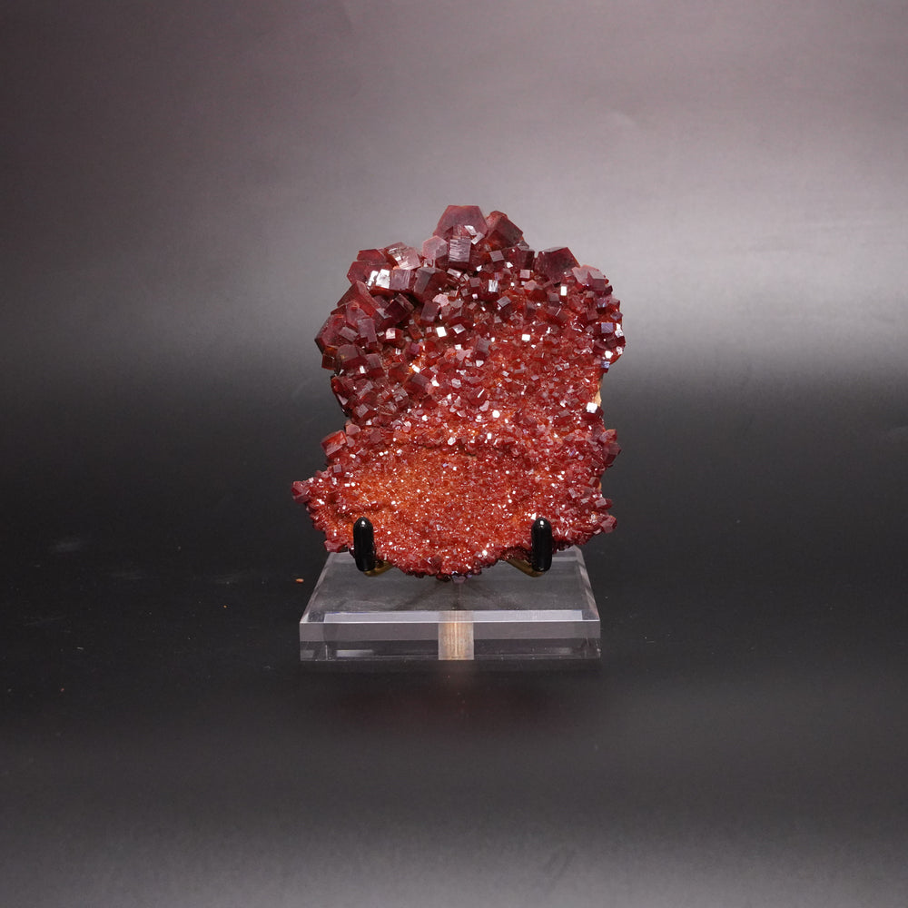 Vanadinite – Red Crystal Cluster from Morocco
