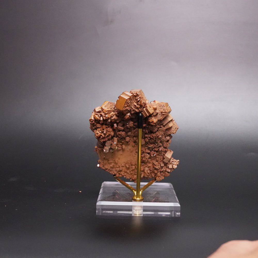 Vanadinite – Red Crystal Cluster from Morocco