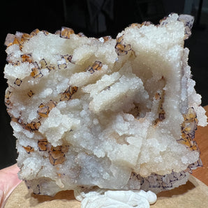 Guizhou Fluorite from Qinglong Mine, Guizhou, China - 8.5 x 7.9 x 3.9 cm