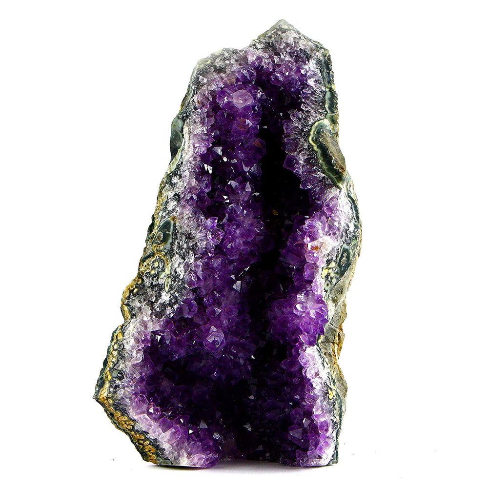 Amethyst Cluster in Geode from Brazil - Choose Weight