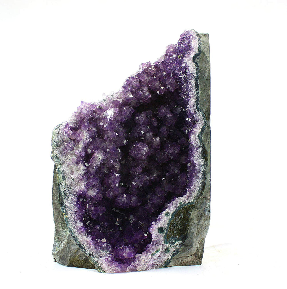 Amethyst Cluster in Geode from Brazil - Choose Weight