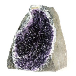 Amethyst Cluster in Geode from Brazil - Choose Weight