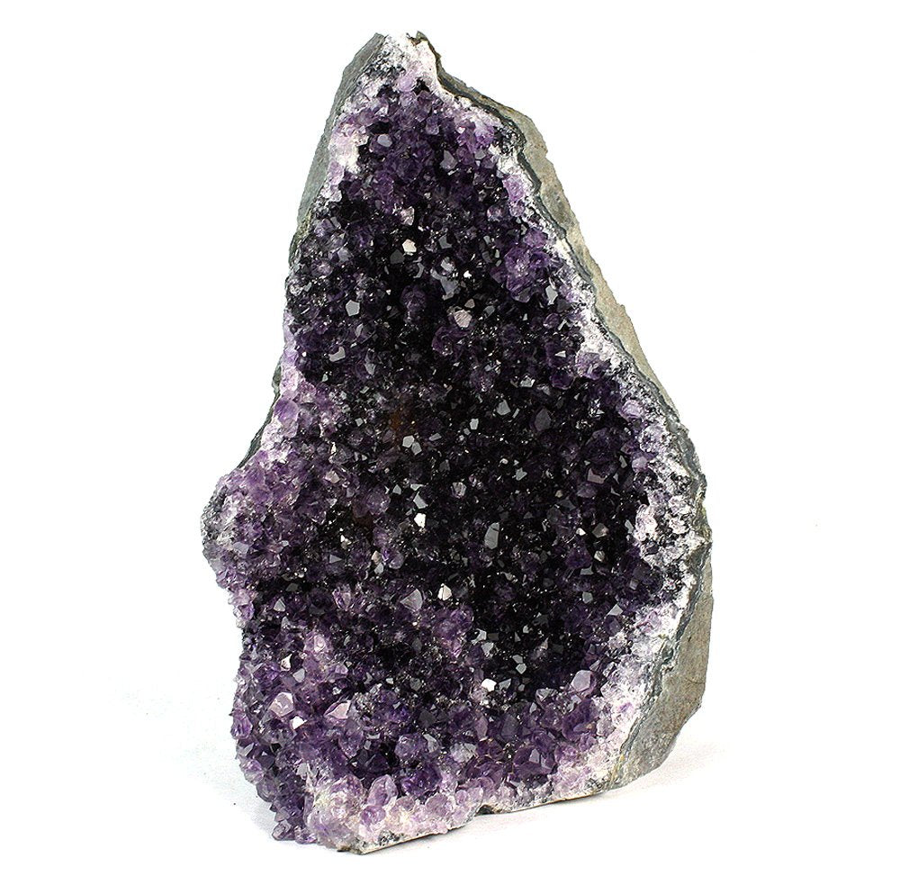 Amethyst Cluster in Geode from Brazil - Choose Weight