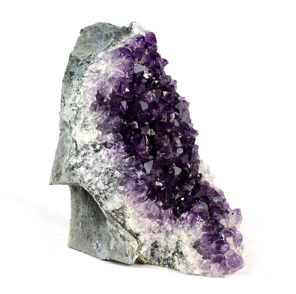 Amethyst Cluster in Geode from Brazil - Choose Weight