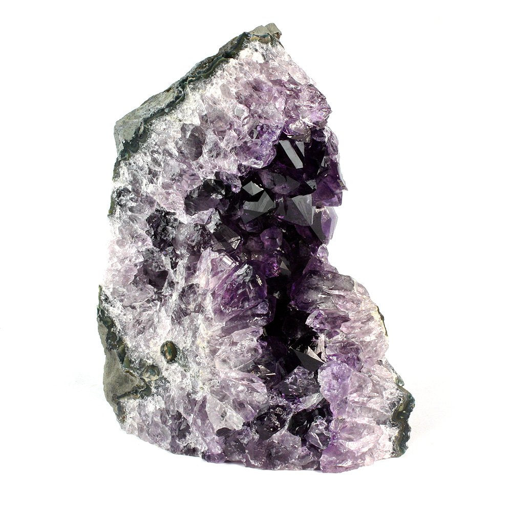 Amethyst Cluster in Geode from Brazil - Choose Weight