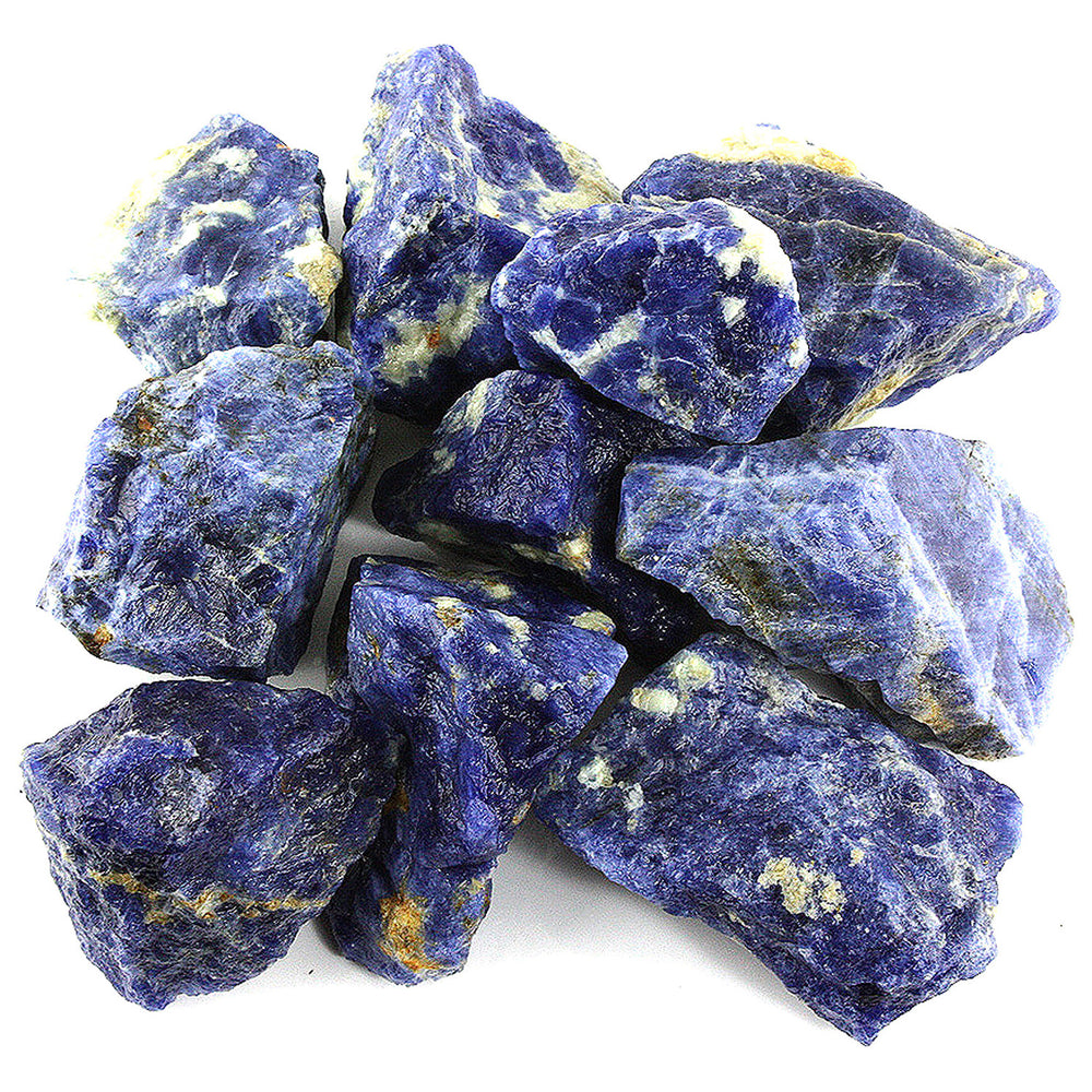 Rough Sodalite from Brazil, Large 1"