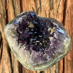12cm 2.49kg Polished Amethyst Cluster on Stand from Uruguay