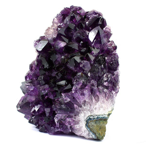 Amethyst Cluster in Geode from Brazil - Choose Weight