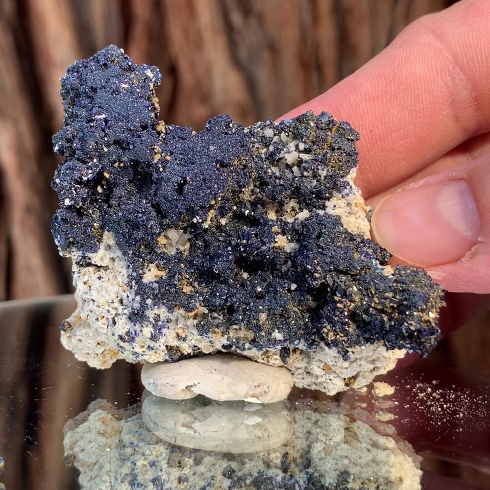 
            
                Load image into Gallery viewer, 6cm 48g Azurite from Bou Bekker, Morocco
            
        
