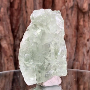 7.5cm 190g Clear Green Fluorite, Xianghualing Mine, Hunan, China