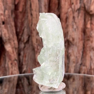 7.5cm 190g Clear Green Fluorite, Xianghualing Mine, Hunan, China