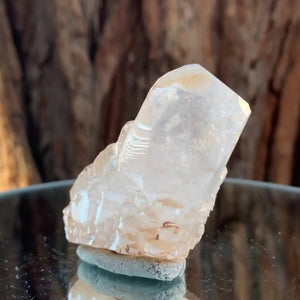 6.5cm 80g Calcite with Iron Oxide Inclusion from Leiping Mine, Hunan, China