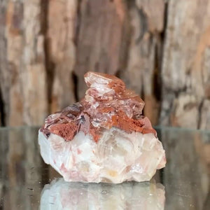 4cm 34g Calcite with Iron Oxide Inclusion, Leaping Mine, Hunan, China