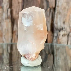 4.5cm 36g Calcite with Iron Oxide Inclusion, Leaping Mine, Hunan, China