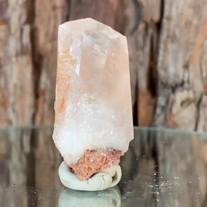 4.5cm 36g Calcite with Iron Oxide Inclusion, Leaping Mine, Hunan, China