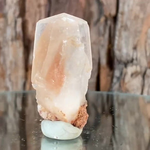 4.5cm 36g Calcite with Iron Oxide Inclusion, Leaping Mine, Hunan, China