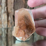 4.5cm 48g Calcite with Iron Oxide Inclusion, Leaping Mine, Hunan, China