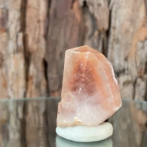 4cm 32g Calcite with Iron Oxide Inclusion, Leaping Mine, Hunan, China