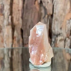 4cm 32g Calcite with Iron Oxide Inclusion, Leaping Mine, Hunan, China
