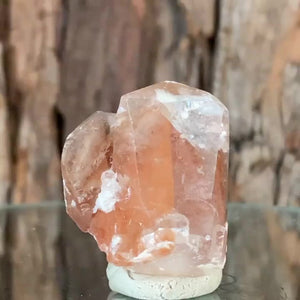 4cm 35g Calcite with Iron Oxide Inclusion, Leaping Mine, Hunan, China