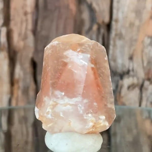 4cm 38g Calcite with Iron Oxide Inclusion, Leaping Mine, Hunan, China