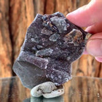 7cm 85g Sphalerite and Chalcedony on Quartz from Hunan, China