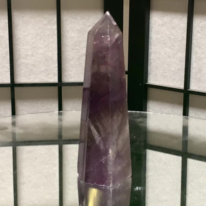 
            
                Load image into Gallery viewer, 11.8cm 216g Polished Amethyst Point from Brazil
            
        