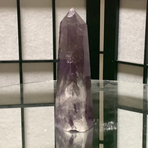 11.8cm 216g Polished Amethyst Point from Brazil