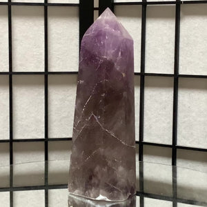 20.5cm 1.34kg Polished Amethyst Point from Brazil