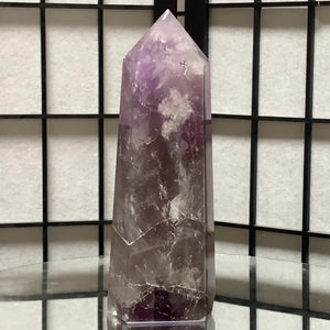 20.5cm 1.34kg Polished Amethyst Point from Brazil
