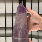 20.5cm 1.87kg Polished Amethyst Point from Brazil