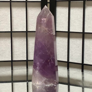 20.6cm 1.17kg Polished Amethyst Point from Brazil