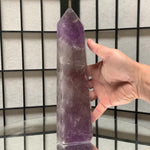 25.5cm 1.55kg Polished Amethyst Point from Brazil