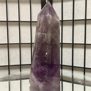 27cm 3.12kg Polished Amethyst Point from Brazil
