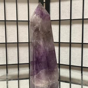 27cm 3.12kg Polished Amethyst Point from Brazil
