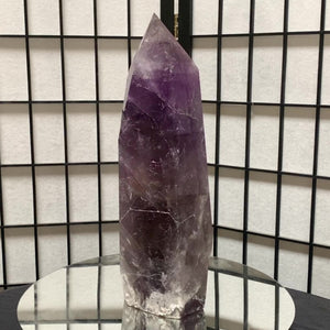 36cm 6.48kg Polished Amethyst Point from Brazil