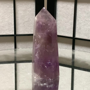 11cm 260g Polished Amethyst Point from Brazil
