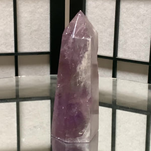 11cm 260g Polished Amethyst Point from Brazil
