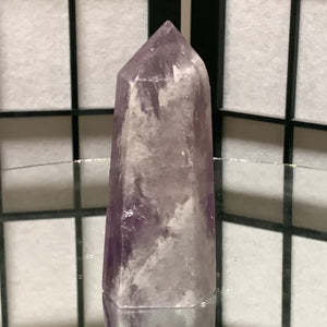 11cm 260g Polished Amethyst Point from Brazil