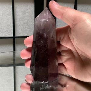 11cm 254g Polished Amethyst Point from Brazil
