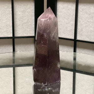 11cm 254g Polished Amethyst Point from Brazil