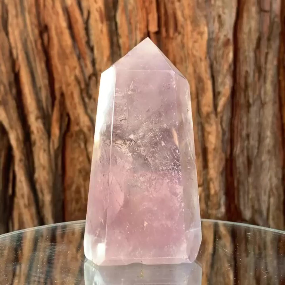 11.5cm 495g Polished Amethyst Point from Brazil